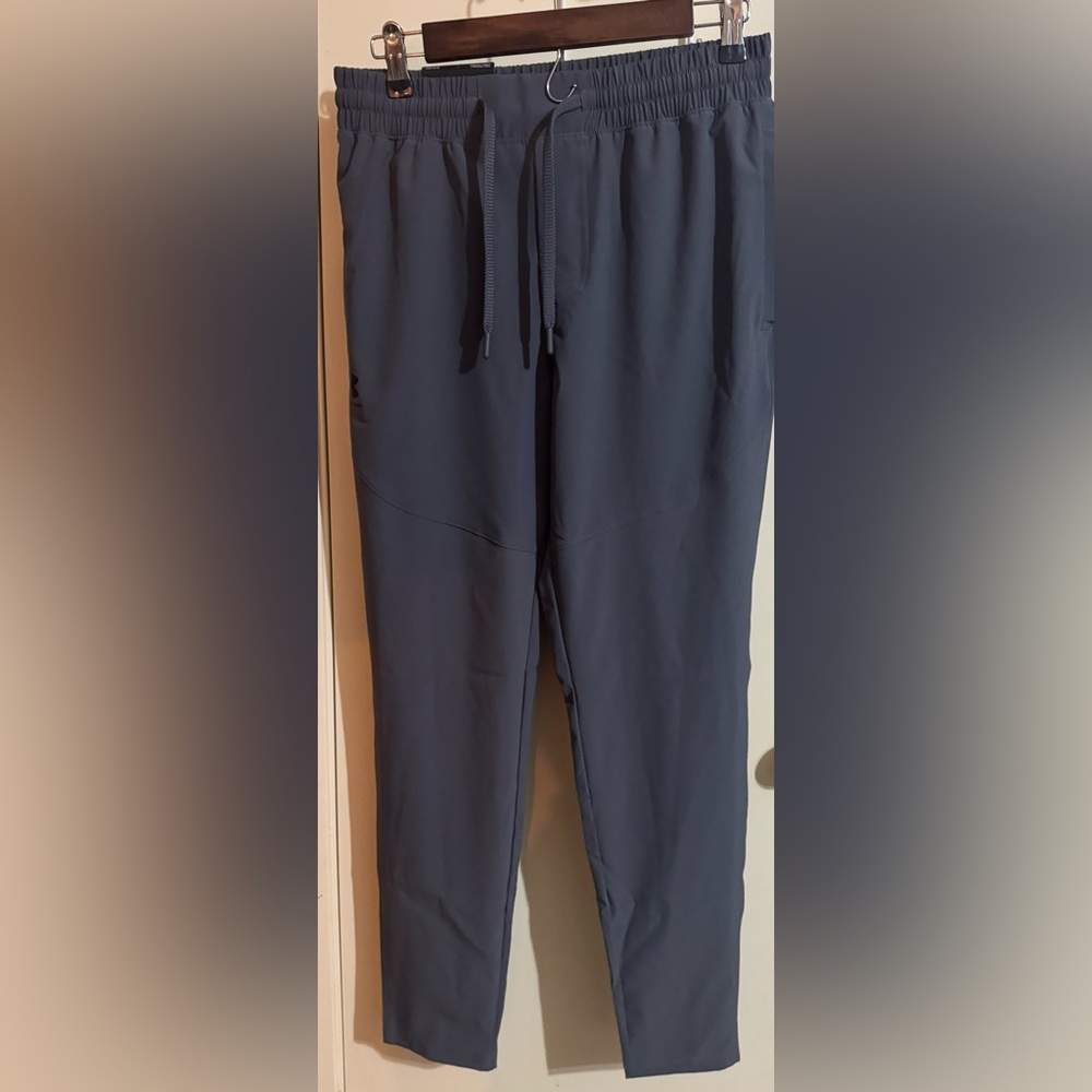 Under Armour Sportstyle Elite Tapered Mens Track Gray Pants Smalll